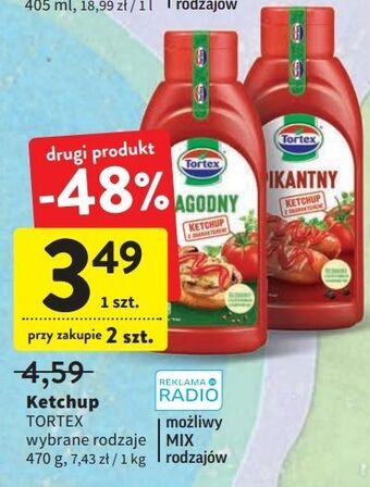 Intermarche Ketchup pikantny tortex oferta