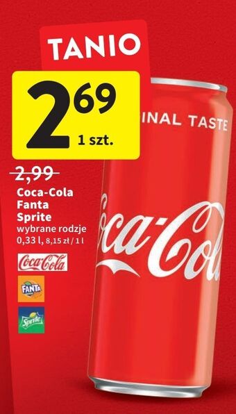 Intermarche Napój sprite oferta