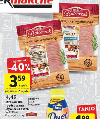 Intermarche Kiełbasa żywiecka ekstra balcerzak oferta