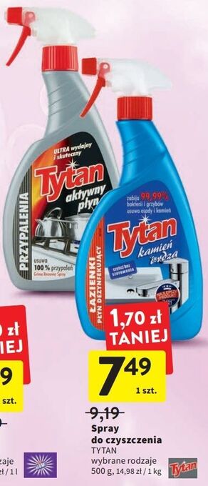 Intermarche Spray do usuwania przypaleń tytan oferta