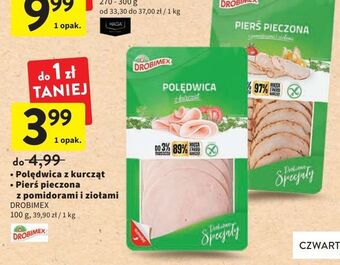 Intermarche Polędwica z kurcząt drobimex oferta