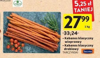 Intermarche Kabanosy wieprzowe tarczyński oferta