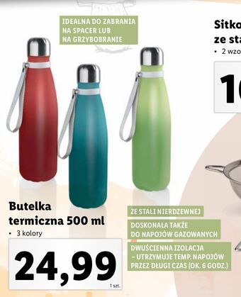 Lidl Butelka termiczna 500 ml ernesto oferta
