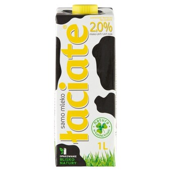 Stokrotka Express Łaciate mleko uht 2,0 % 1 l oferta