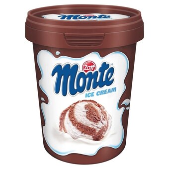 Intermarche Zott monte lody śmietankowe i lody czekoladowo-orzechowe 460 ml oferta