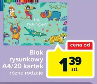 Carrefour Market Blok rysunkowy carrefour oferta