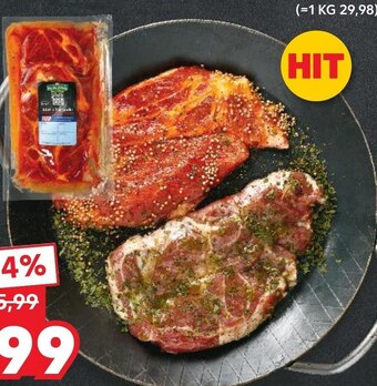 Kaufland Stek z karkówki let's bbq oferta