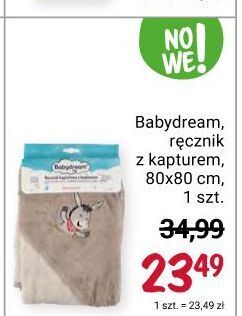 Rossmann Ręcznik z kapturem koala 80 x cm babydream oferta