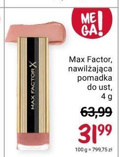 Rossmann Pomadka simply nude nr. 005 max factor colour elixir oferta