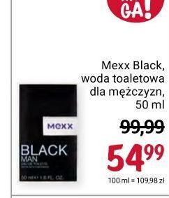 Rossmann Woda toaletowa mexx black men oferta