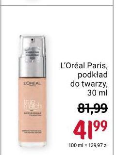 Rossmann Podkład l'oreal true match oferta