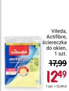 Rossmann Ścierka okienna actifibre vileda oferta