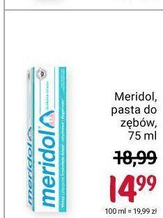 Rossmann Pasta do zębów wspomagająca regenerację meridol oferta