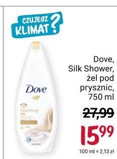 Rossmann Żel pod prysznic dove nourishing silk oferta