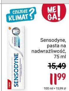 Rossmann Pasta do zębów sensodyne odbudowa i ochrona oferta