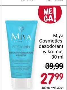 Rossmann Dezodorant w kremie miya body.lab oferta