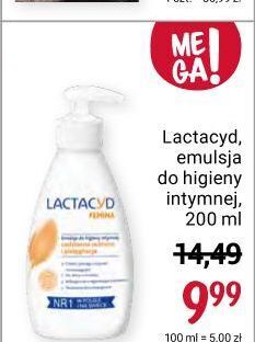 Rossmann Emulsja do higieny intymnej z pompką lactacyd femina oferta