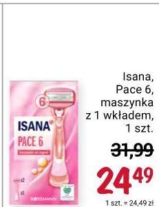 Rossmann Maszynka do golenia isana lady pace 6 oferta