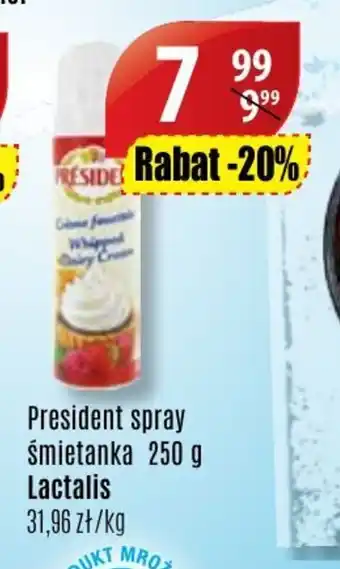 API MARKET Président spray śmietana 250 g oferta