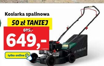 Lidl Kosiarka spalinowa parkside oferta