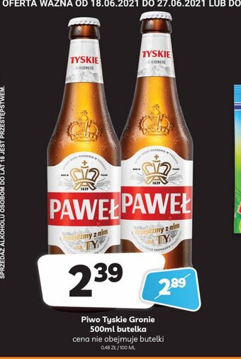 Delfin Piwo Tyskie 500ml oferta