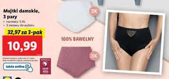 Lidl Majtki damskie oferta
