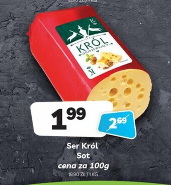 Delfin Ser Król 100g oferta