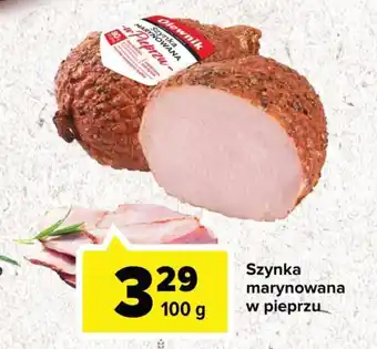 Carrefour Market Olewnik Szynka marynowana w pieprzu 100 g oferta