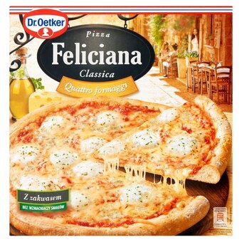 Społem Dr. oetker feliciana classica pizza quattro formaggi 325 g oferta