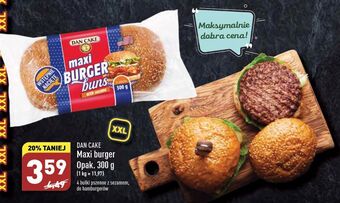 ALDI Burger maxi dan cake oferta