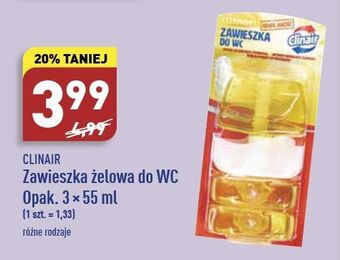 ALDI Zawieszka do wc cytryna clinair oferta