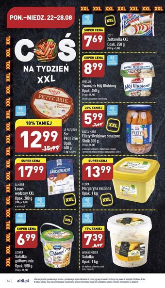 ALDI Ser classic zott zottarella oferta