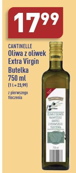 ALDI Oliwa z oliwek extra vergine cantinelle oferta