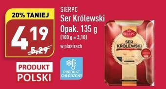 ALDI Ser królewski plastry sierpc oferta