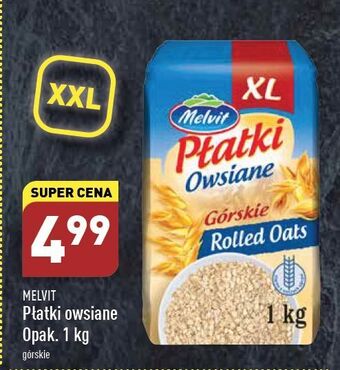 ALDI Płatki owsiane górskie melvit oferta