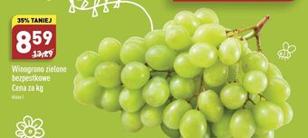 ALDI Winogrona białe bezpestkowe oferta