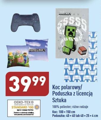 ALDI Koc polarowy 100 x 150 cm oferta