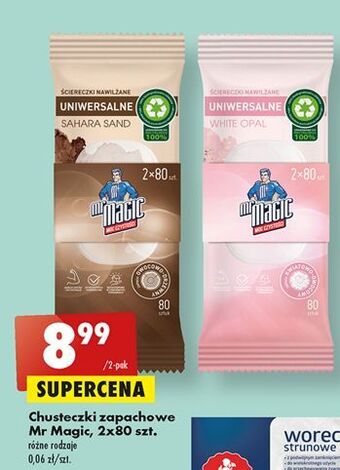 Biedronka Ściereczki uniwersalne sahara sand mr magic oferta