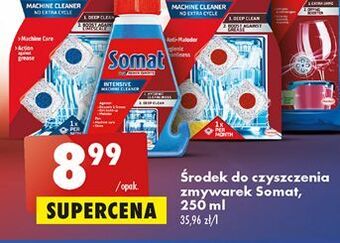 Biedronka Środek do czyszczenia zmywarki somat intensive machine cleaner oferta