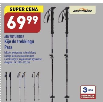 ALDI Kije do nordic walking adventuridge oferta