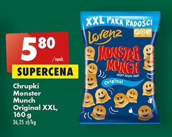 Biedronka Chrupki original lorenz monster munch oferta