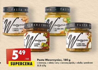 Biedronka Pasta z ciecierzycą pieprzem i czarnuszką wawrzyniec oferta