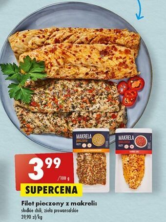 Biedronka Makrela pieczona z ziołami prowansalskimi fjord oferta