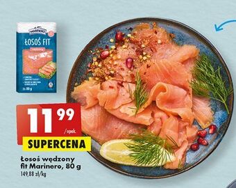 Biedronka Łosoś wędzony fit marinero oferta