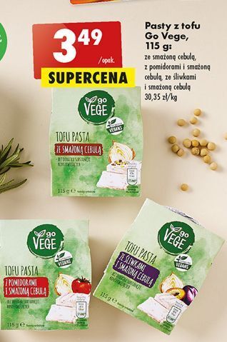 Biedronka Smalczyk z fasoli cebulką i jabłkiem govege oferta