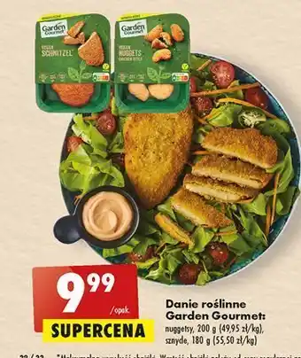 Biedronka Sznycel garden gourmet oferta