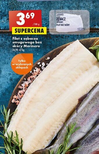Biedronka Zębacz smugowy filet bez skóry marinero oferta