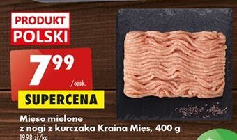 Biedronka Mięso mielone z nogi kurczaka kraina mięs oferta