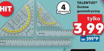 Kaufland Zestaw geometryczny talentus oferta