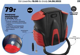 Netto Kompresor samochodowy z latarką oferta